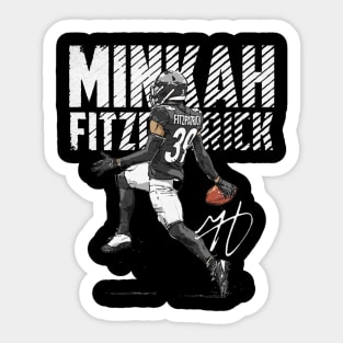 Minkah Fitzpatrick Pittsburgh Bold Sticker